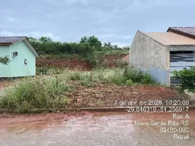 Lote/Terreno à venda, 200m² no , Nova Santa Rita