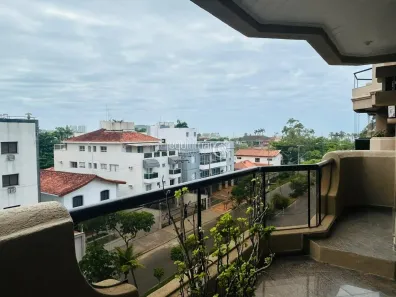Apartamento com 3 Quartos para alugar, 166m² no Enseada, Guarujá