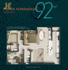Apartamento com 2 Quartos à venda, 92m² no Conjunto Habitacional Vila 12 de Setembro 1° Etapa, Jaguariúna