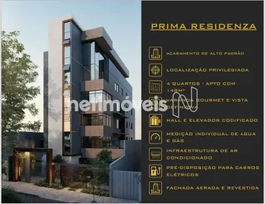 Apartamento com 4 Quartos à venda, 269m² no Jaraguá, Belo Horizonte