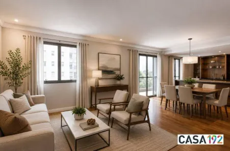 Apartamento com 3 Quartos à venda, 186m² no Campo Belo, São Paulo