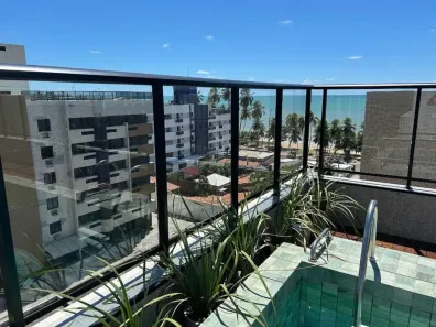 Flat com 1 Quarto à venda, 24m² no Cabo Branco, João Pessoa