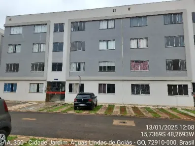 Apartamento com 2 Quartos à venda, 52m² no Cidade Jardim, Águas Lindas de Goiás