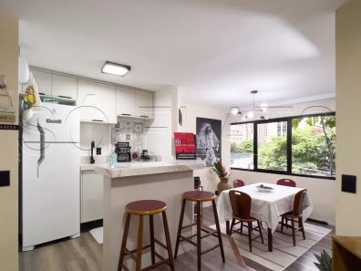 Flat com 1 Quarto à venda, 49m² no Cidade Monções, São Paulo