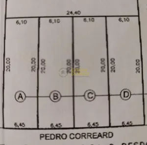 Lote/Terreno à venda, 126m² no Jardim Santa Cecília, Pindamonhangaba