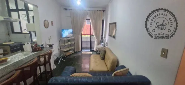 Apartamento com 1 Quarto à venda, 49m² no Guilhermina, Praia Grande