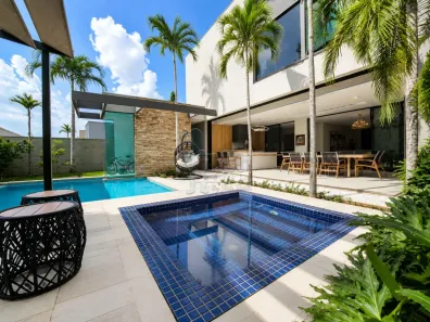 Casa de Condomínio com 3 Quartos para alugar, 396m² no Residencial e Empresarial Alphaville, Ribeirão Preto