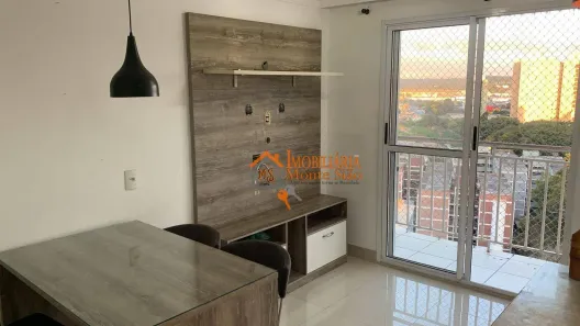 Apartamento com 2 Quartos para alugar, 49m² no Jardim Bela Vista, Guarulhos