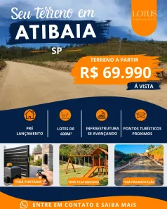 Lote/Terreno à venda, 600m² no Centro, Bom Jesus dos Perdões