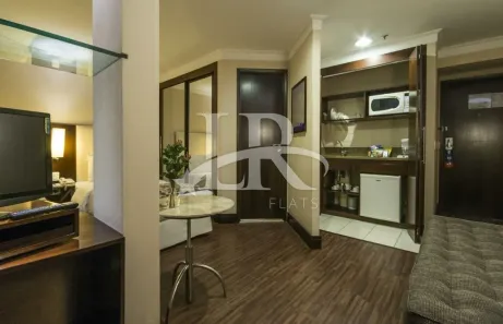 Flat com 1 Quarto para alugar, 28m² no Cerqueira César, São Paulo