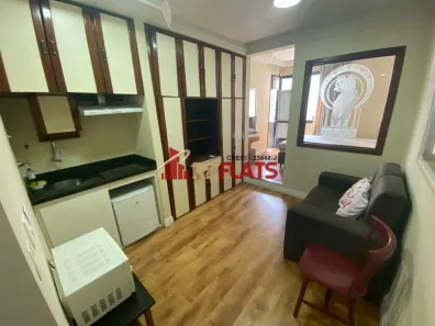 Flat com 1 Quarto para alugar, 33m² no Cerqueira César, São Paulo
