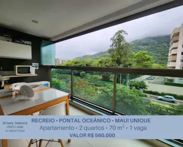 Apartamento com 2 Quartos à venda, 71m² no Recreio dos Bandeirantes, Rio de Janeiro