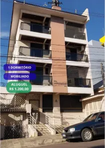 Apartamento com 1 Quarto para alugar, 48m² no Nossa Senhora do Rosário, Santa Maria