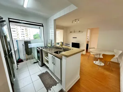 Flat com 1 Quarto para alugar, 41m² no Vila Nova Conceição, São Paulo