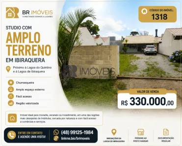 Apartamento com 1 Quarto à venda, 36m² no Araçatuba, Imbituba