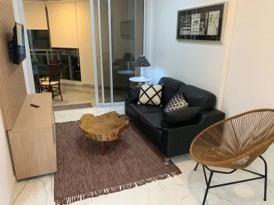 Apartamento com 1 Quarto para alugar, 55m² no Dezoito do Forte Empresarial/Alphaville., Barueri