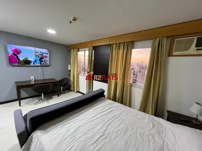 Flat com 1 Quarto para alugar, 32m² no Vila Olímpia, São Paulo