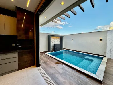 Casa de Condomínio com 3 Quartos à venda, 197m² no Jardins Nápoles, Senador Canedo