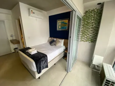 Apartamento com 1 Quarto para alugar, 25m² no Jardim Paulista, São Paulo