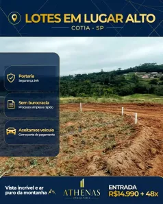 Lote/Terreno à venda, 500m² no Centro (Caucaia do Alto), Cotia