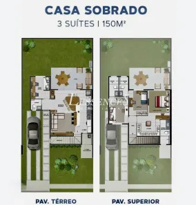 Casa de Condomínio com 4 Quartos à venda, 268m² no Estância Vargem Bonita, Senador Canedo