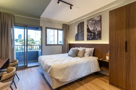 Apartamento com 1 Quarto para alugar, 26m² no Vila Olímpia, São Paulo