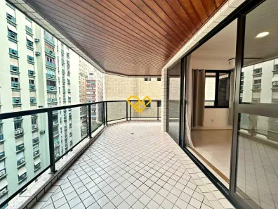 Apartamento com 3 Quartos para alugar, 220m² no Gonzaga, Santos