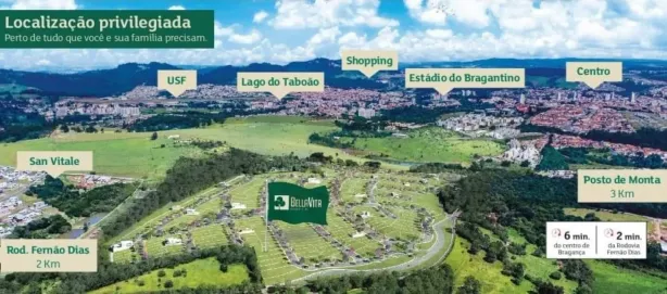 Lote/Terreno à venda, 250m² no Residencial das Ilhas, Bragança Paulista