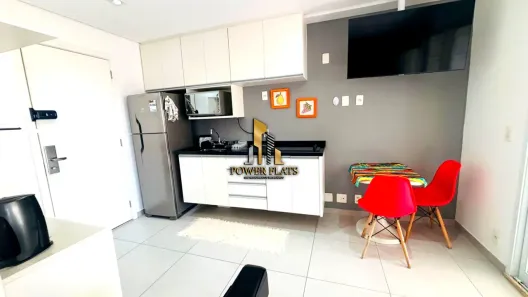 Flat com 1 Quarto para alugar, 35m² no Brooklin Paulista, São Paulo