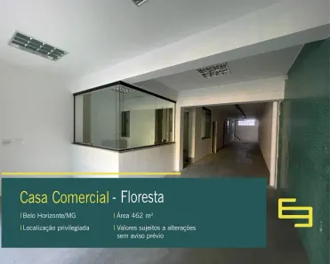 Imóvel Comercial à venda, 462m² no Floresta, Belo Horizonte