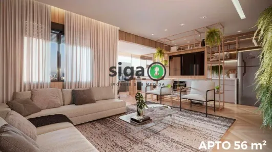 Apartamento com 2 Quartos à venda, 56m² no Jardim Vera Cruz, São Paulo