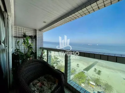 Apartamento com 3 Quartos para alugar, 120m² no Boqueirão, Santos
