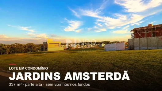Lote/Terreno à venda, 338m² no Jardins Amsterdã, Goiânia