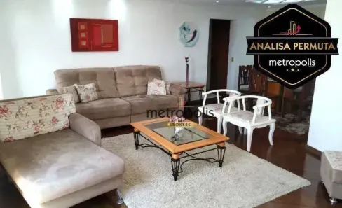 Apartamento com 3 Quartos à venda, 132m² no Parque das Nações, Santo André