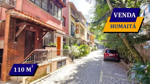 Casa com 3 Quartos à venda, 110m² no Humaitá, Rio de Janeiro