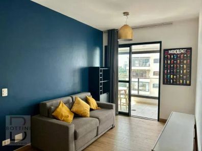 Apartamento com 1 Quarto à venda, 51m² no Jardim Santo Amaro, São Paulo