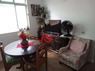 Apartamento com 2 Quartos à venda, 57m² no Embaré, Santos