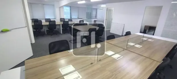 Sala Comercial para alugar, 199m² no Cidade Monções, São Paulo