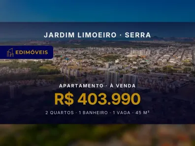 Apartamento com 2 Quartos à venda, 45m² no Jardim Limoeiro, Serra