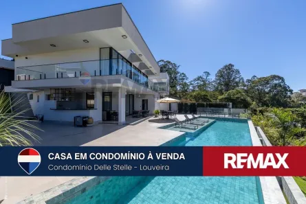 Casa de Condomínio com 4 Quartos à venda, 532m² no Residencial Delle Stelle, Louveira