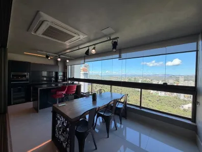 Apartamento com 3 Quartos para alugar, 202m² no Vila da Serra, Nova Lima