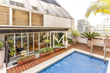Cobertura com 3 Quartos para alugar, 230m² no Vila Nova Conceição, São Paulo
