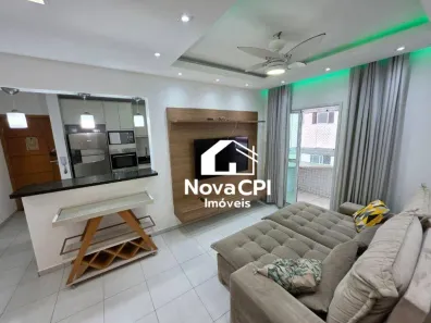 Apartamento com 3 Quartos para alugar, 110m² no Guilhermina, Praia Grande