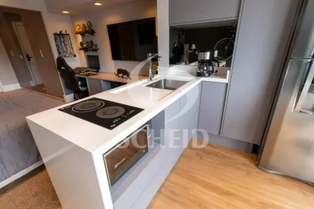 Flat com 1 Quarto à venda, 33m² no Mirandópolis, São Paulo