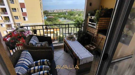 Apartamento com 3 Quartos à venda, 88m² no Vila Sfeir, Indaiatuba