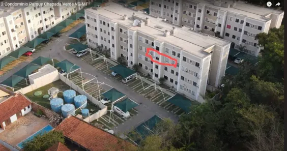 Apartamento com 2 Quartos à venda, 40m² no Ponte Nova, Várzea Grande