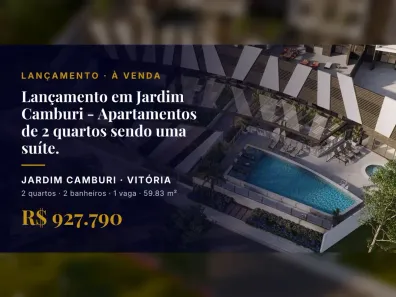 Apartamento com 2 Quartos à venda, 59m² no Jardim Camburi, Vitória