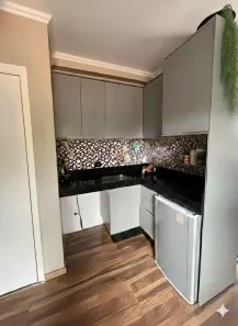 Apartamento com 1 Quarto para alugar, 18m² no Novo Mundo, Curitiba