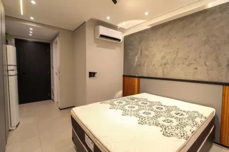 Kitnet com 1 Quarto à venda, 34m² no Indianópolis, São Paulo