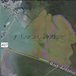 Lote/Terreno à venda, 172000m² no Boqueirão, Lapa